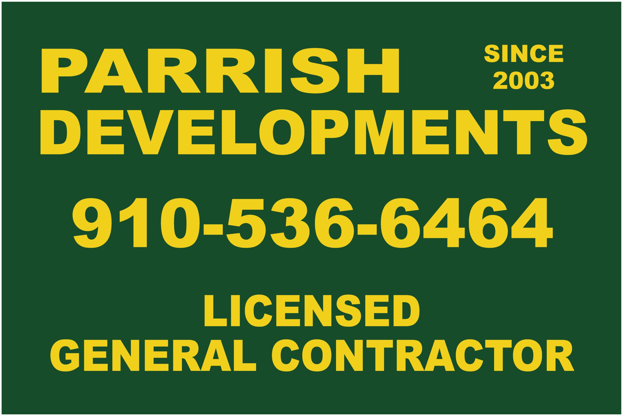 parrish developments
